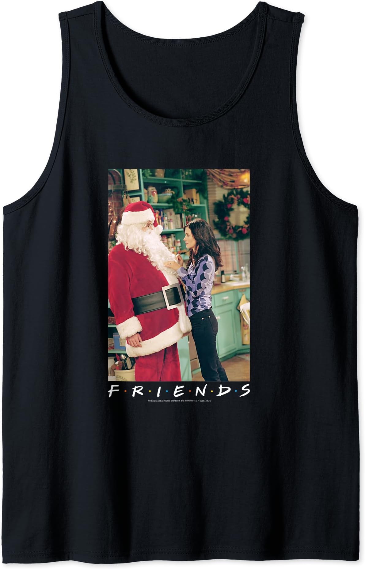Friends Chandler Claus Tank Top