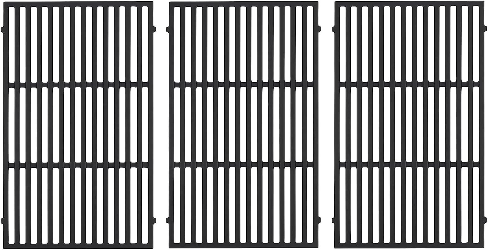 66097 66089 Grate Replacement Parts for Weber Genesis II and II LX 400 Series Genesis II E-410 II S-410 II E-435 II S-435 II SE-410 Genesis II LX E/S-440 Weber Grill Accessories Gas Grill Grate 3 Pcs