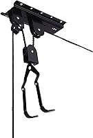 Vista 3 de Bike Hanger - Overhead Hoist Pulley System with 100lb Capacity for Bicycles or Ladders - Secure Garage Ceiling Storage by Rad Sportz
