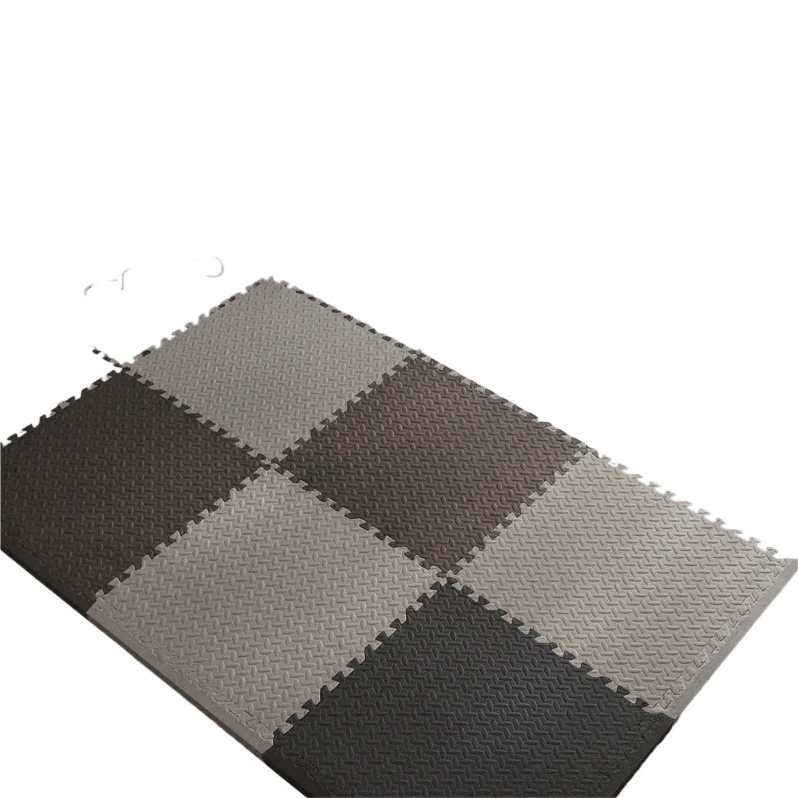 Tappeto Da Fitness A Puzzle Tappetino da pavimento antiscivolo in gomma ad incastro for esercizi a casa di sollevamento pesi yoga