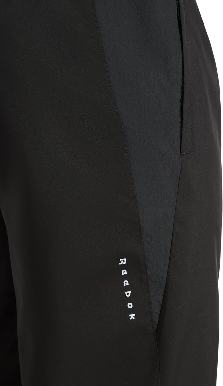 Reebok Mens Running Pant, Standard Fit, 31” Inseam, Lightweight Poly Fabric - Image 7