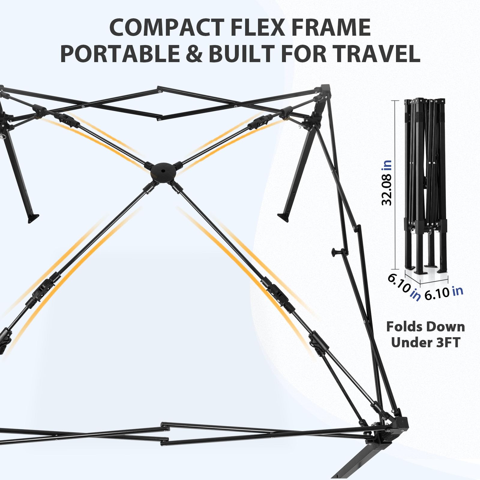 EAGLE PEAK Toldo Plegable Plegable Ultra Compacto Flex