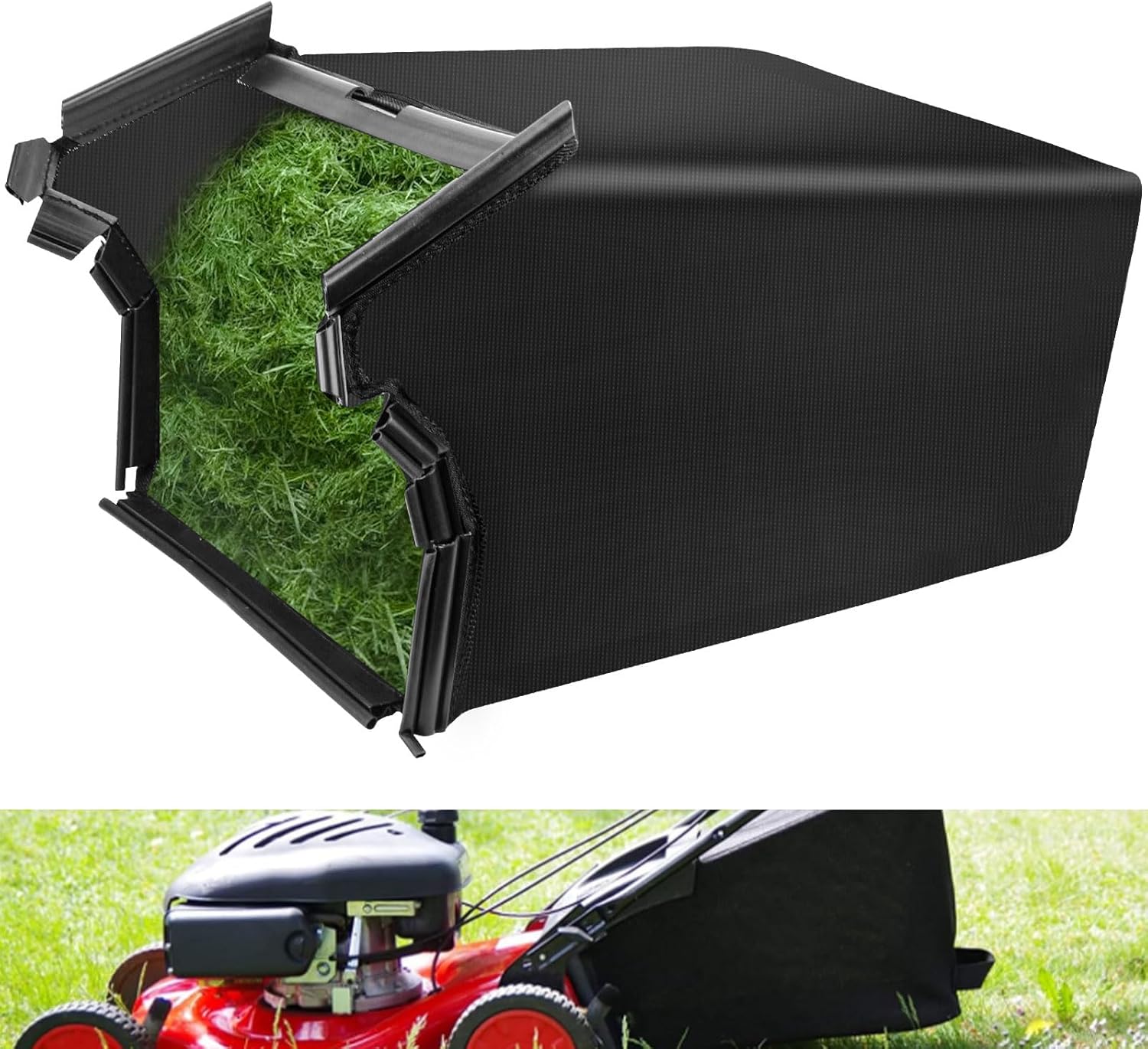 Braveboy 580947315 585054702 Grass Bag, Compatible with Husqvarna Various Models - (Without Grass Catcher Frame)