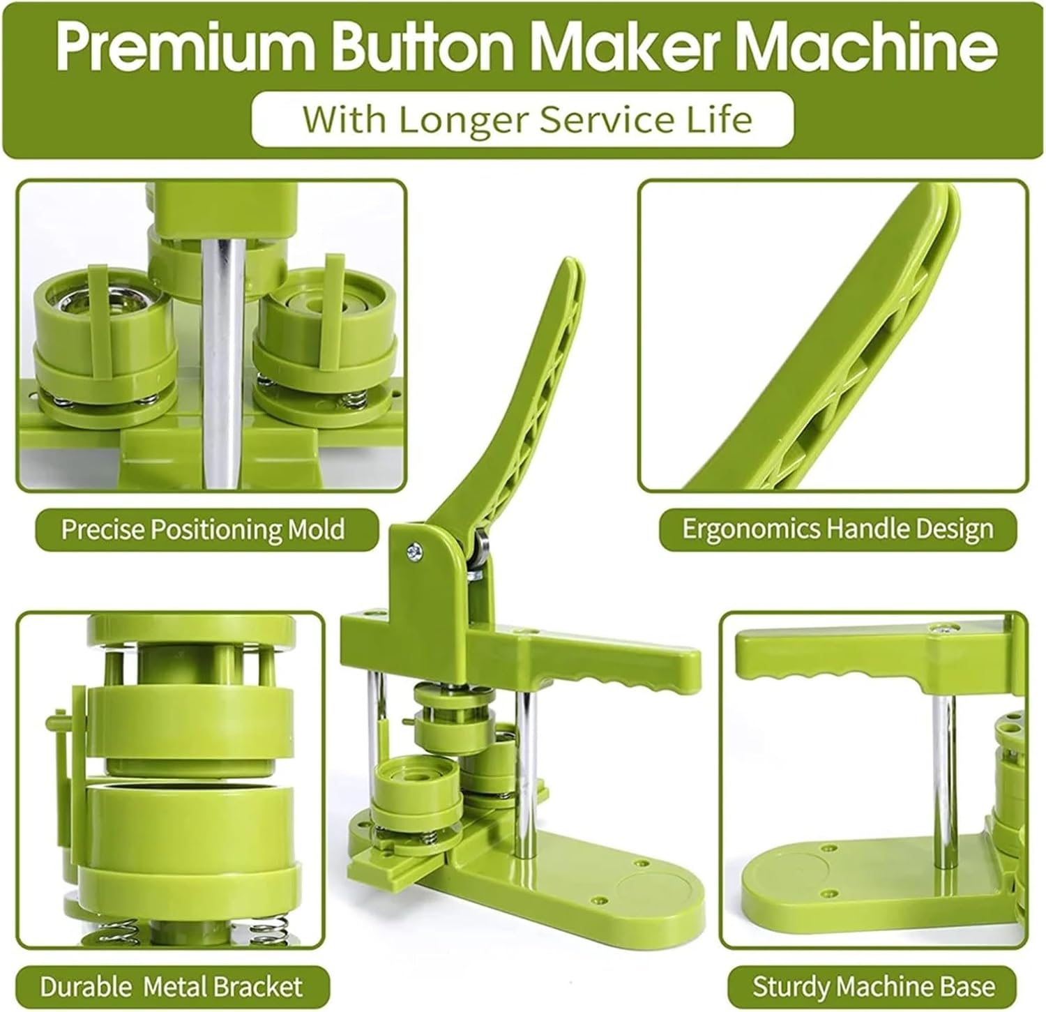 缶バッジマシン 57mmサイズ中古 パーツ約200個付き 57mmサイズ缶
