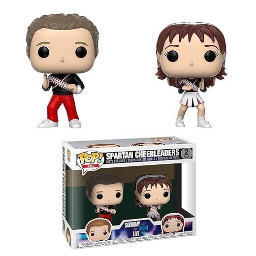 Funko Pop Television: Saturday Night Live - Spartan Cheerleaders 2Pack Collectible Figure, Multicolor