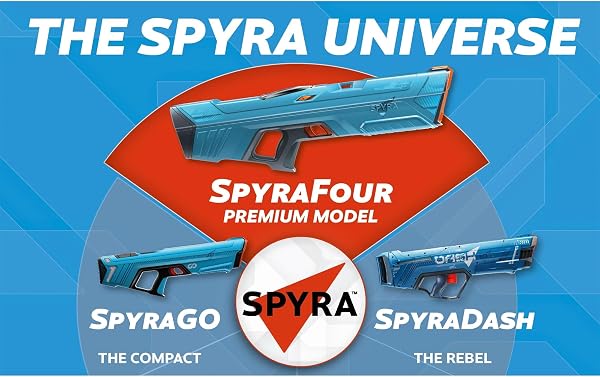 SpyraFour – Premium Wasserblaster für maximale Leistung, mehr Reichweite, mehr Tank, mehr Power, Adaptive Blast Modes - 5