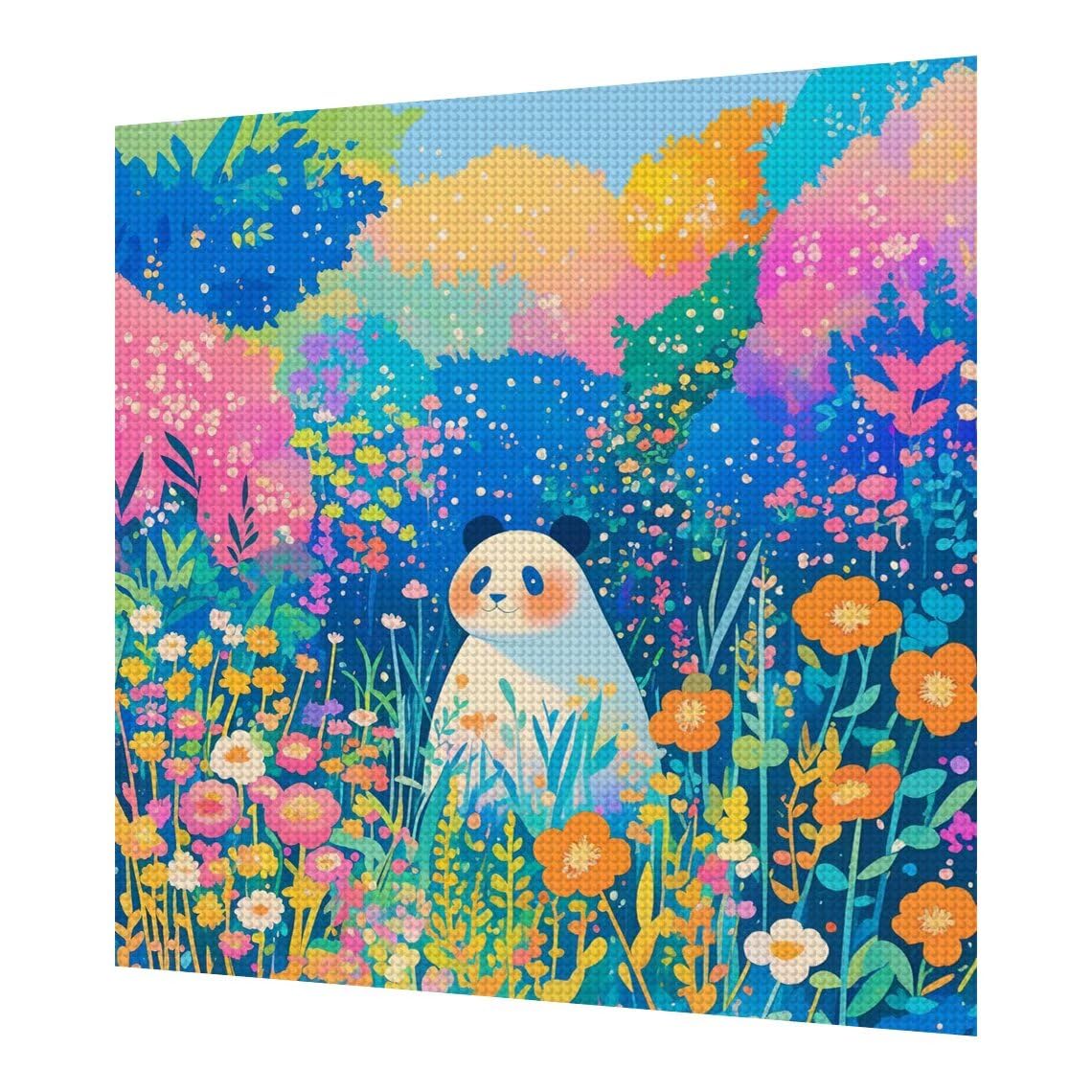 Panda, diamentowe zestawy artystyczne dla dorosłych, 61 x 81 cm, małe diamentowe malarstwo, zwierzę, płótno, kryształ, sztuka i rękodzieło, zestawy hobbystyczne, 5D, obrazy do dekoracji ścian domu