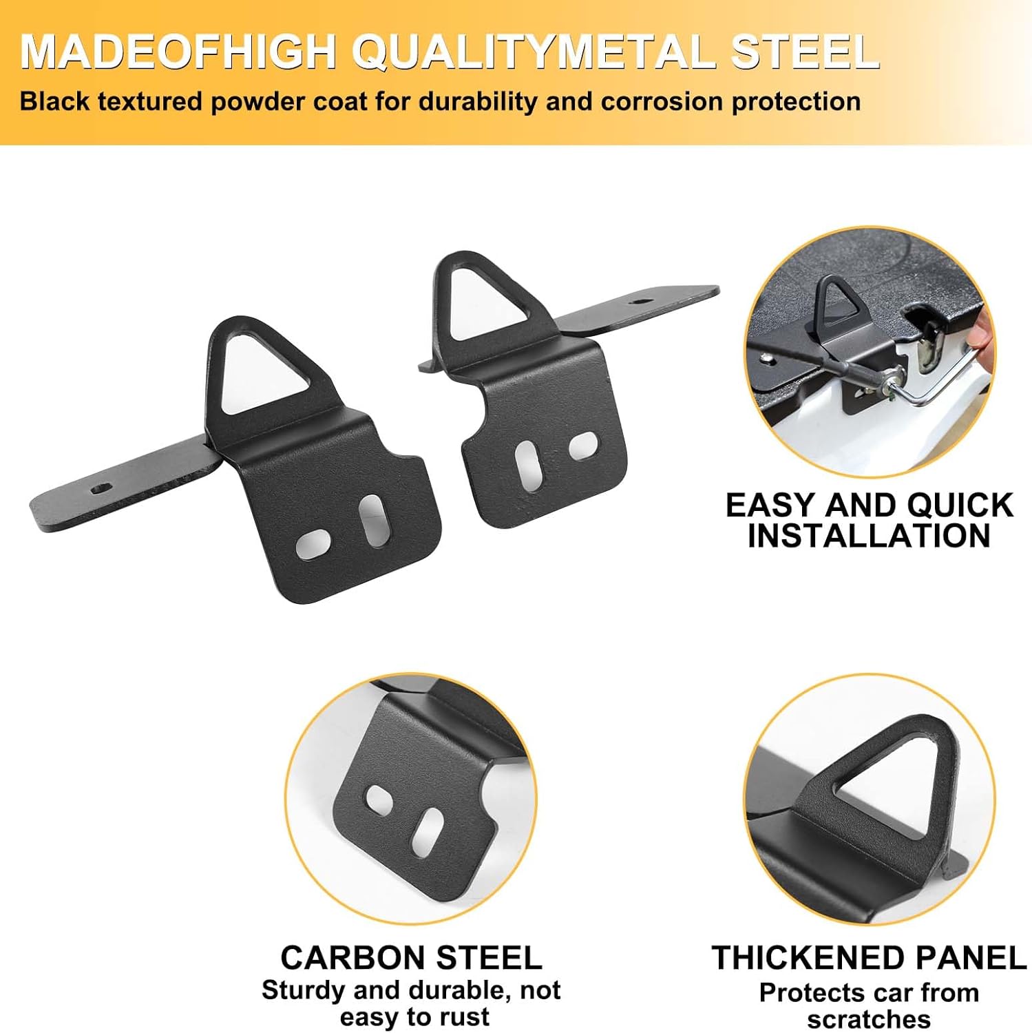 Tailgate Tie Down Anchors fit for Toyota Tundra 2022-2025, Heavy Duty Truck Bed Tie Down Anchors Ring Bed Rails Cleats Bed Rack Rail Accessories