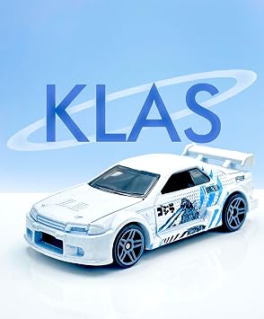 Hot Wheels Nissan Skyline GT-R (R32) (White (Godzilla)) 5/10 HW J-Imports 2023-69/250 (Short Card) -  IN A KLAS CAR KEEPER PROTECTIVE COLLECTORS CASE - HKJ13