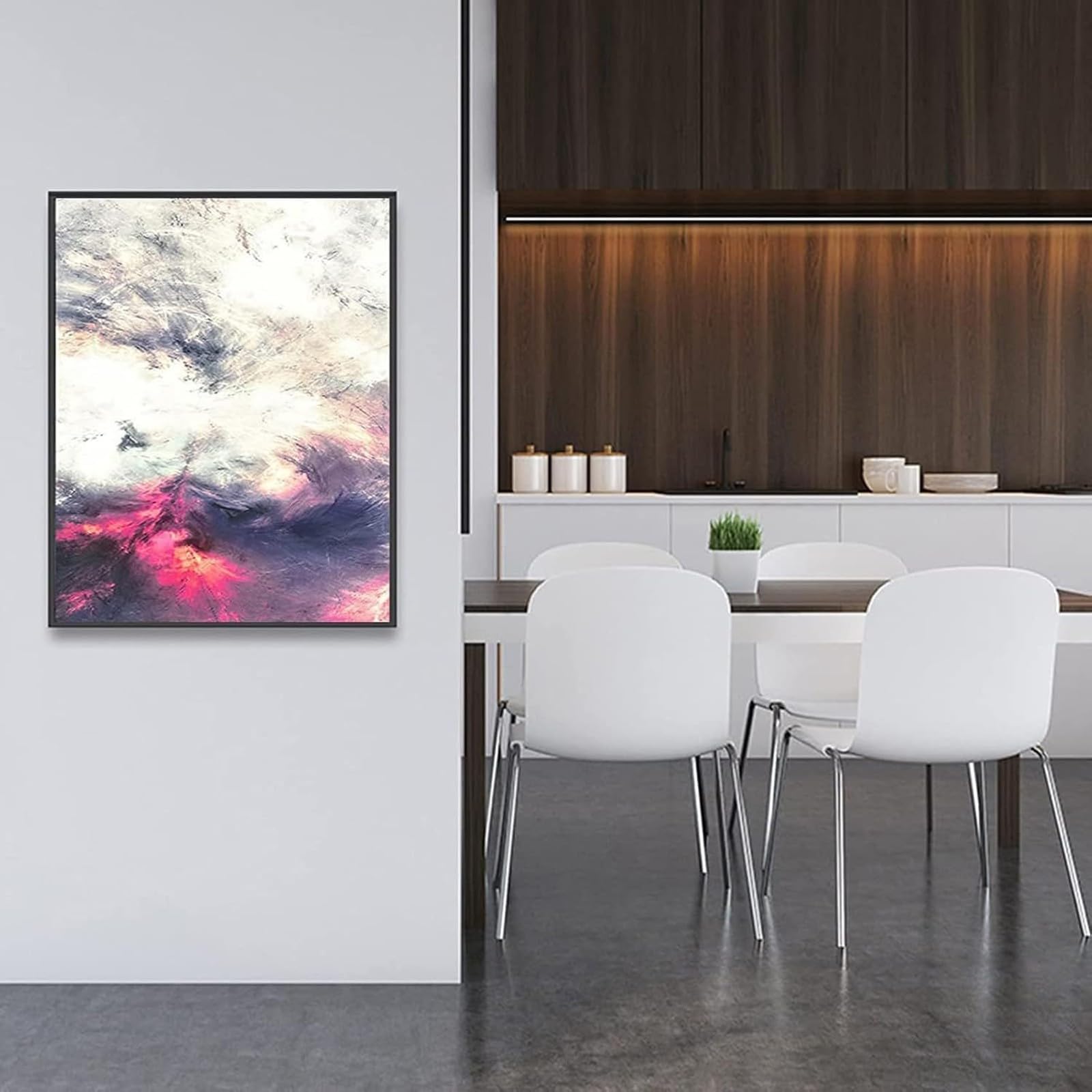 Cubierta de panel eléctrico montada en la pared, cubierta decorativa para ocultar la caja de distribución con obras de arte para uso en interiores