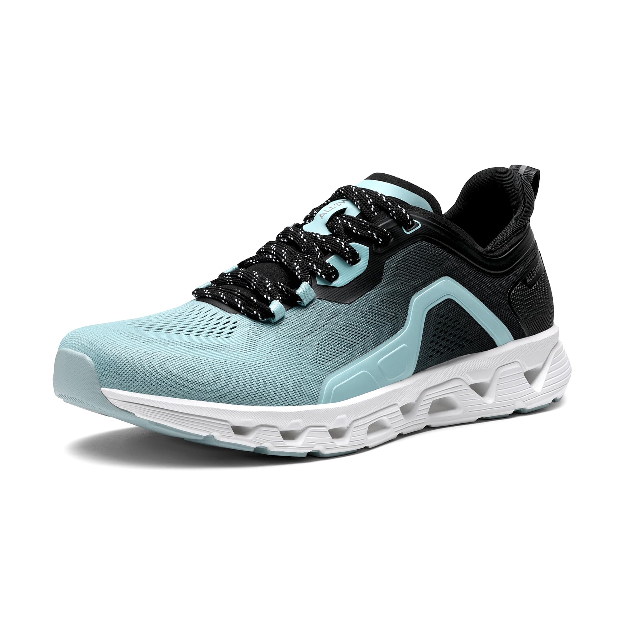 ALLSWIFIT Men's Breathable Running Shoes Cushioning Size 10.5 Blue/Black SARR001M