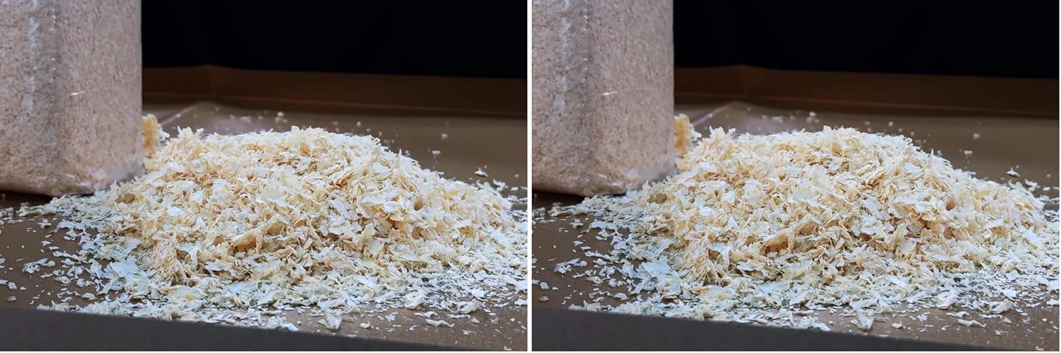 GuineaLoft™ Sandy Beach Bedding (1-Month Supply) - Highly Compressed, Extremely Absorbent, Highly Deodorizing, Small Pack, Zero Clutter, Innovatively Manufactured (Pack of 2)