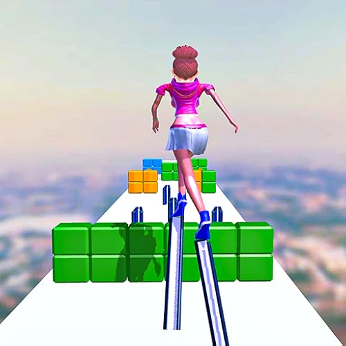 High Stack Heels Run: Fashion Girl Challenge Game