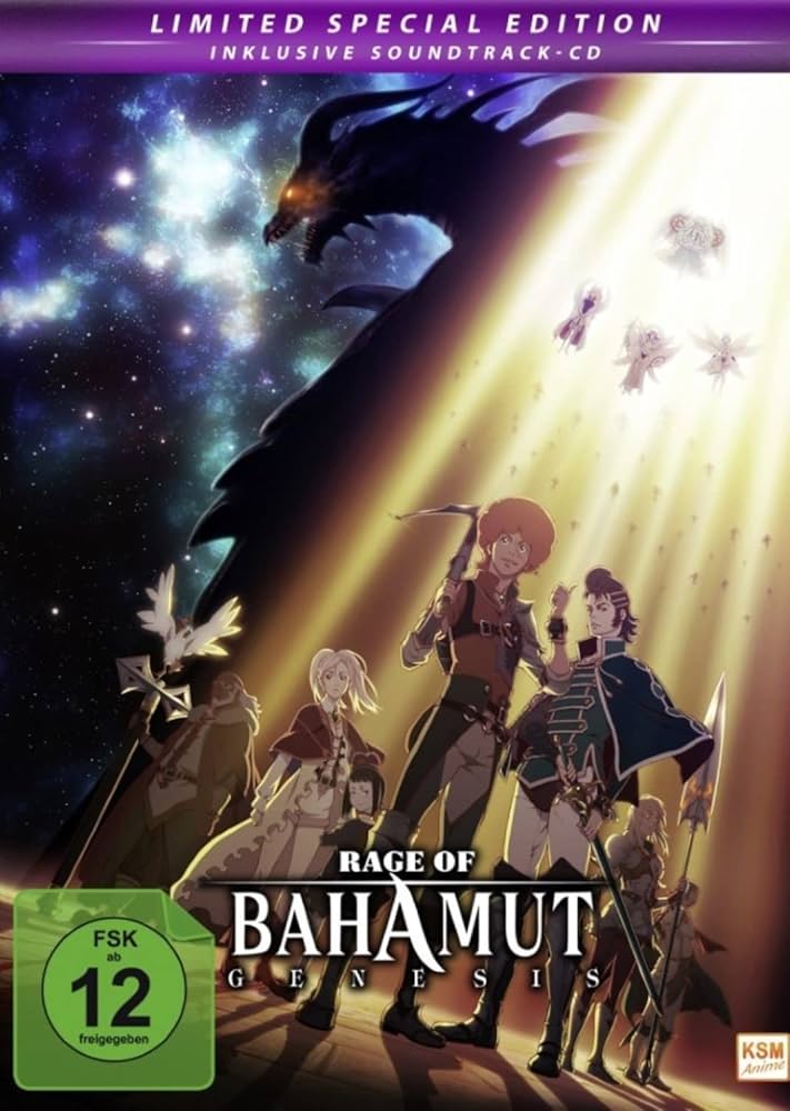 (未使用･未開封品)　Rage of Bahamut: Genesis - Integrale - Edition Collector Limitee - Combo [Blu-ray] + DVD df5ndr3 Rage of Bahamut - Edition Collector Combo