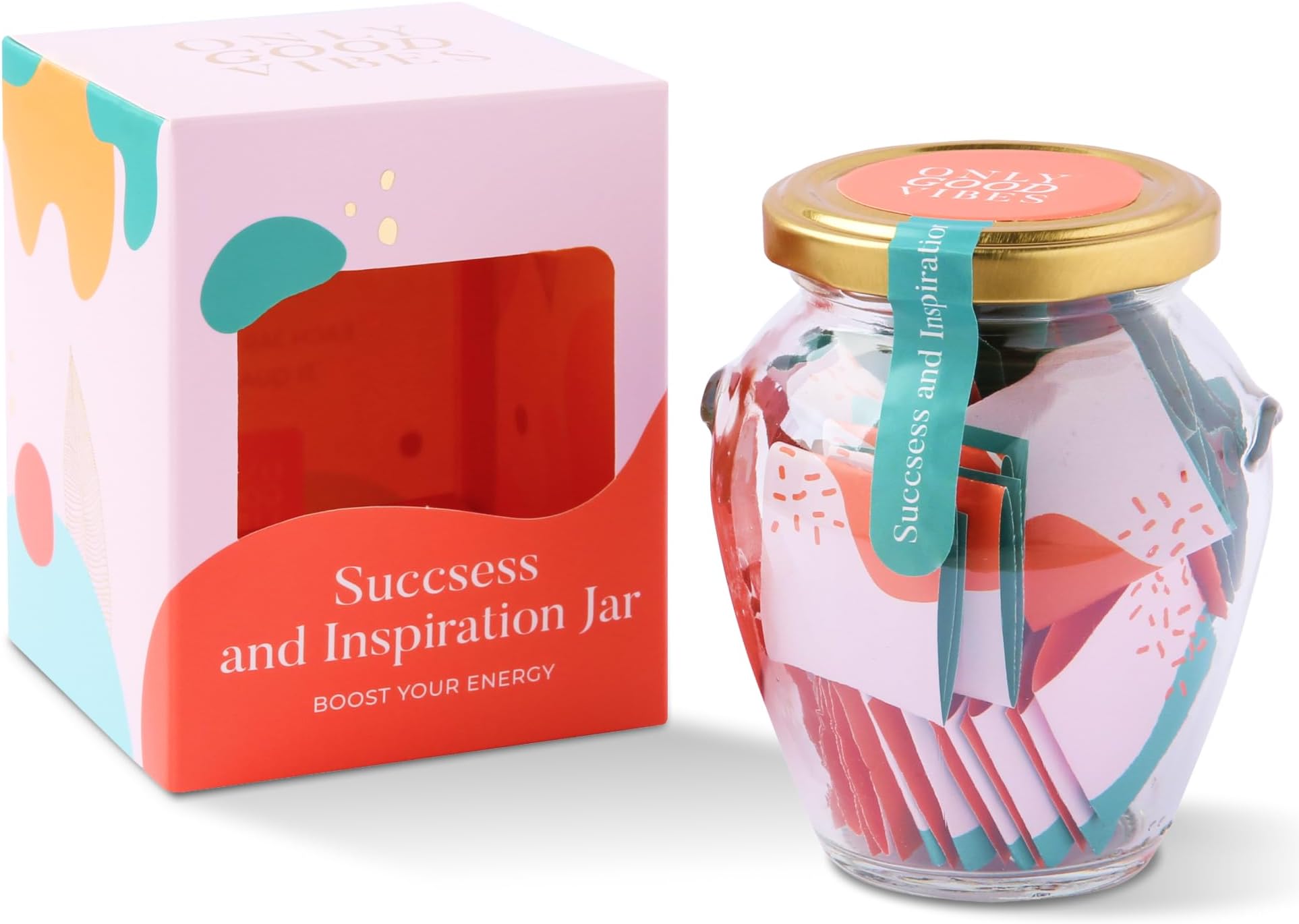 Only Good Vibes Success and Inspiration Jar