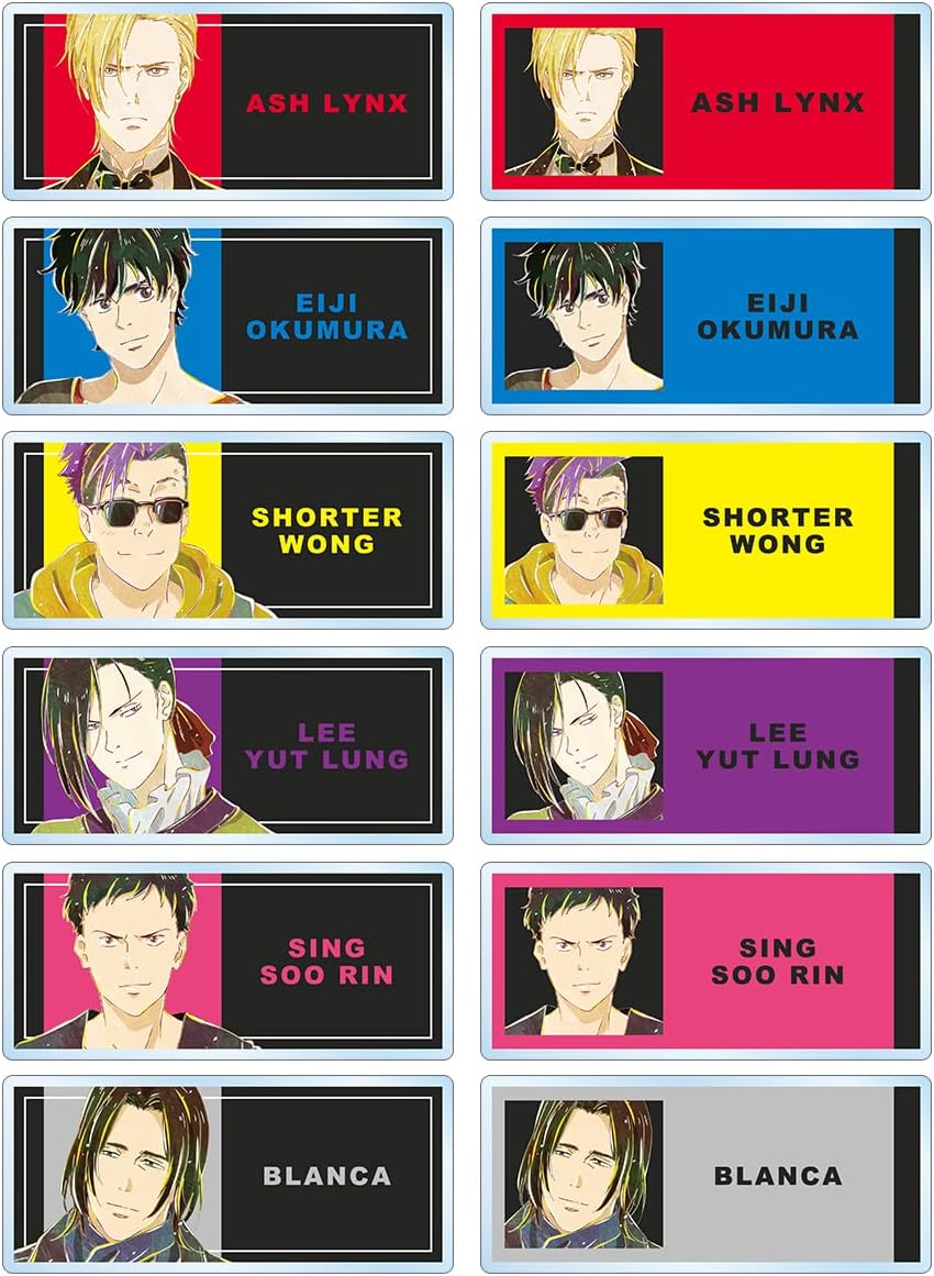 Banana Fish Trading ANI Art Vol. 2 Acrylic Nameplate Box of 12