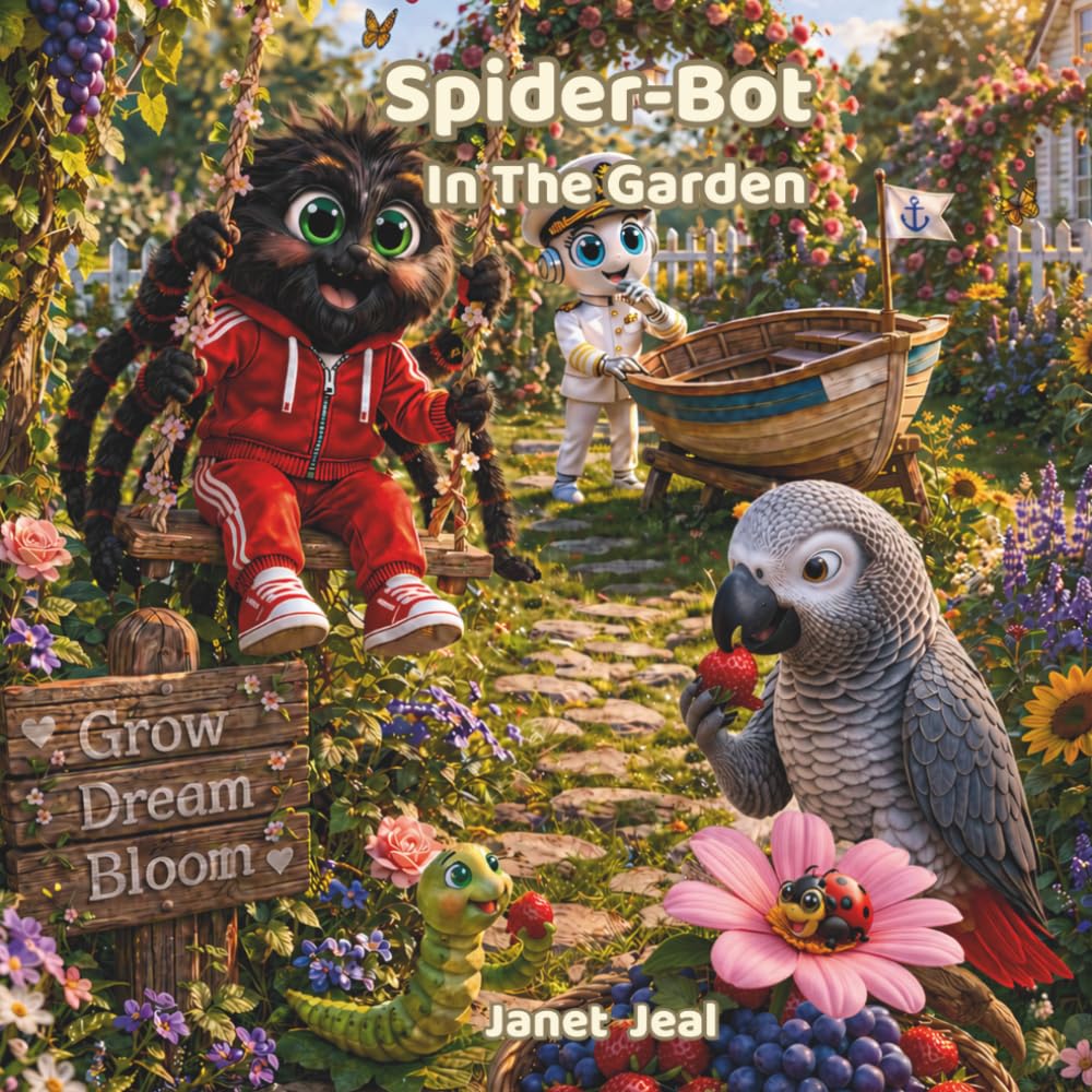 Spider-Bot In The Garden (Charlie and the Bots)