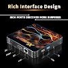 Android tv box,X14 PRO Android 14.0 box 2GB RAM 16GB ROM RK3518 Quad-Core 64bit Cortex-A53 Mali 450 MP2 GPU Support 4K 3D 1080P 2.4/5.0GHz WIFI BT5.0 10/100M Ethernet DLNA HDMI2.0 USB3.0 H.265