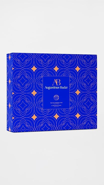 Augustinus Bader The Rich Renewal Trio - 3-Piece Anti-Aging Skincare Set with TFC8 Includes The Rich Cream (30ml), The Rich Eye Cream (15ml), and The Hydrogel Face Mask Deep Hydration & Renewal