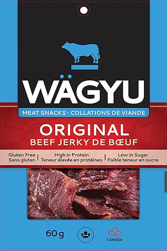 Wagyu Original High Protein Halal Beef Jerky, 60g (1 pack) - Original