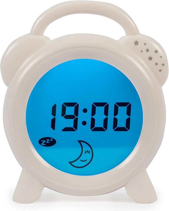 Purflo Snoozee Sleep Trainer Clock for Toddlers Kids Alarm Clock & Children's Night Light