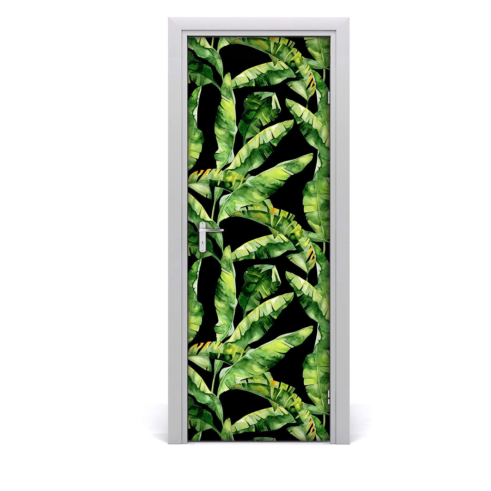 Autocollant de porte 85x200cm papier peint jungle Magic-Stick