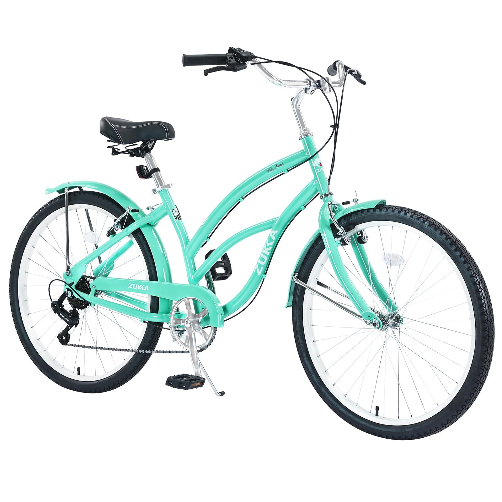 Wheeler Electric 24'' Speed Cruiser Bike Bicycle For Women