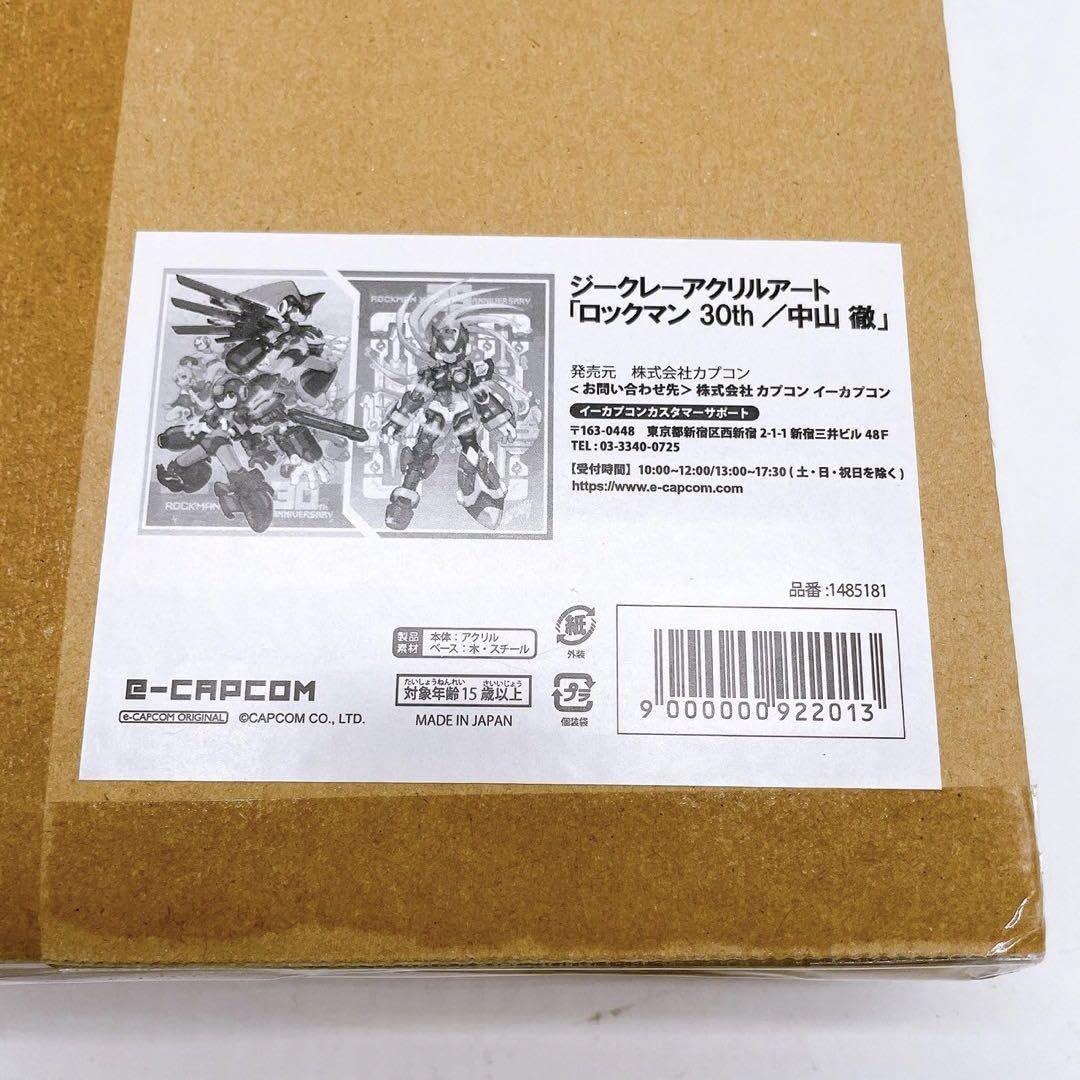 Amazon.co.jp: イー限定 ジークレーアクリルアート ロックマン 30th