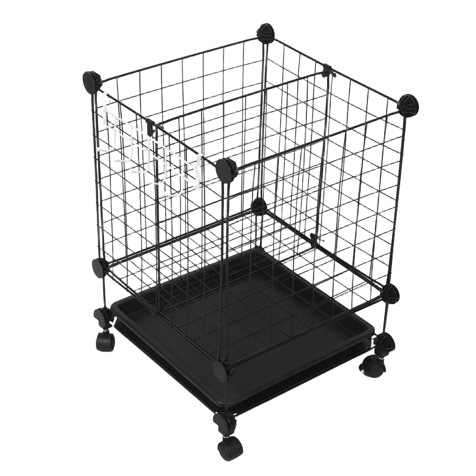 VALICLUD Paragüero de Interior con Ruedas, Estante de Alambre, 56cm Negro