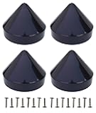 JSP Manufacturing 4 Pack Cone Marine Dock Piling Caps Now with More UV Protection 10+ Years Made in The USA, Dock Pylon Cover Caps for Marine Boat Docks, Floating Docks, Piers