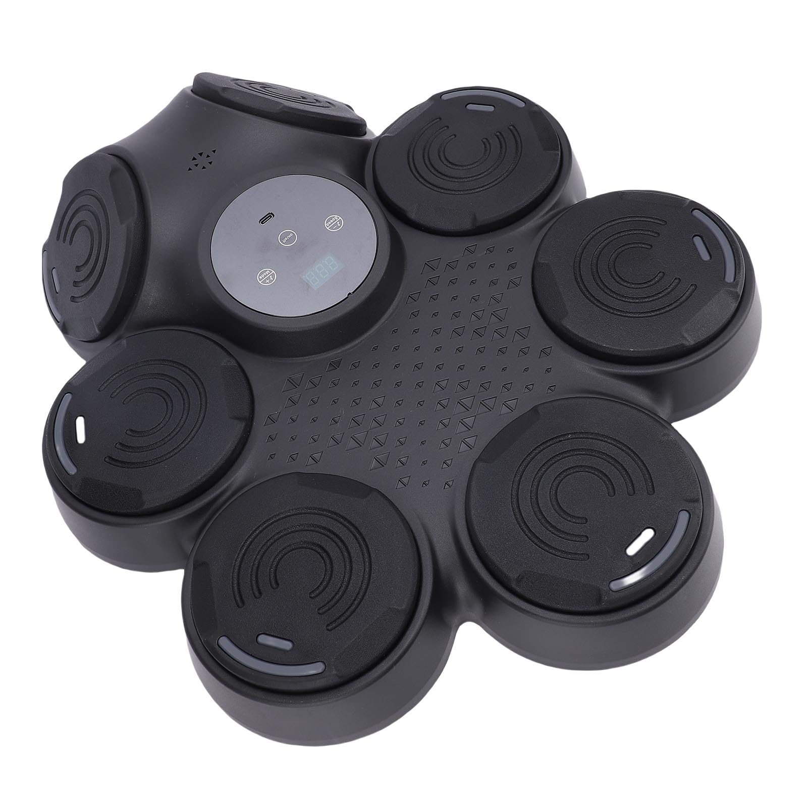Macchina da Boxe Musicale, Supporto da Parete Interattivo con Macchina da Boxe a 9 Impostazioni di velocità, Attrezzatura per Allenamento di con Feedback Luminoso e Sonoro per Adulti in