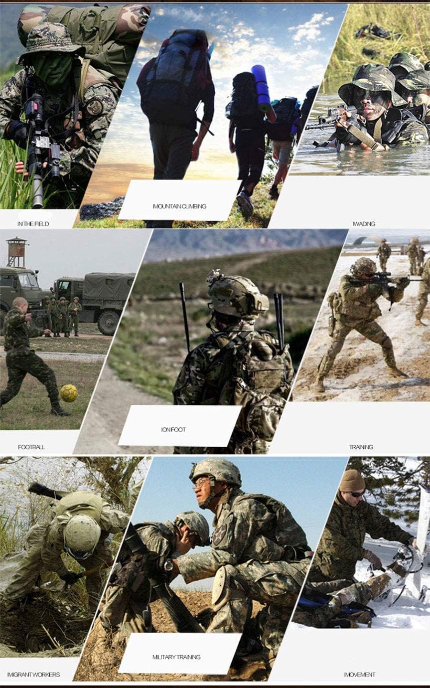YUSHOW Airsoft, tuta mimetica da uomo, per paintball, militare, pantaloni tattici, abbigliamento da caccia, softair, pantaloni da combattimento BDU uniforme