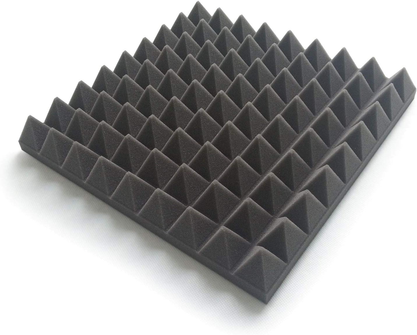 Pro Acoustic AFP305 Sound Proofing Panels – 8-Pcs Pack Acoustic Foam Panels – Soundproofing Acoustic Panels for Studio, Home, Cinema – Fireproof Noise-Cancelling Foam Wedges – 305 x 305 x 45mm