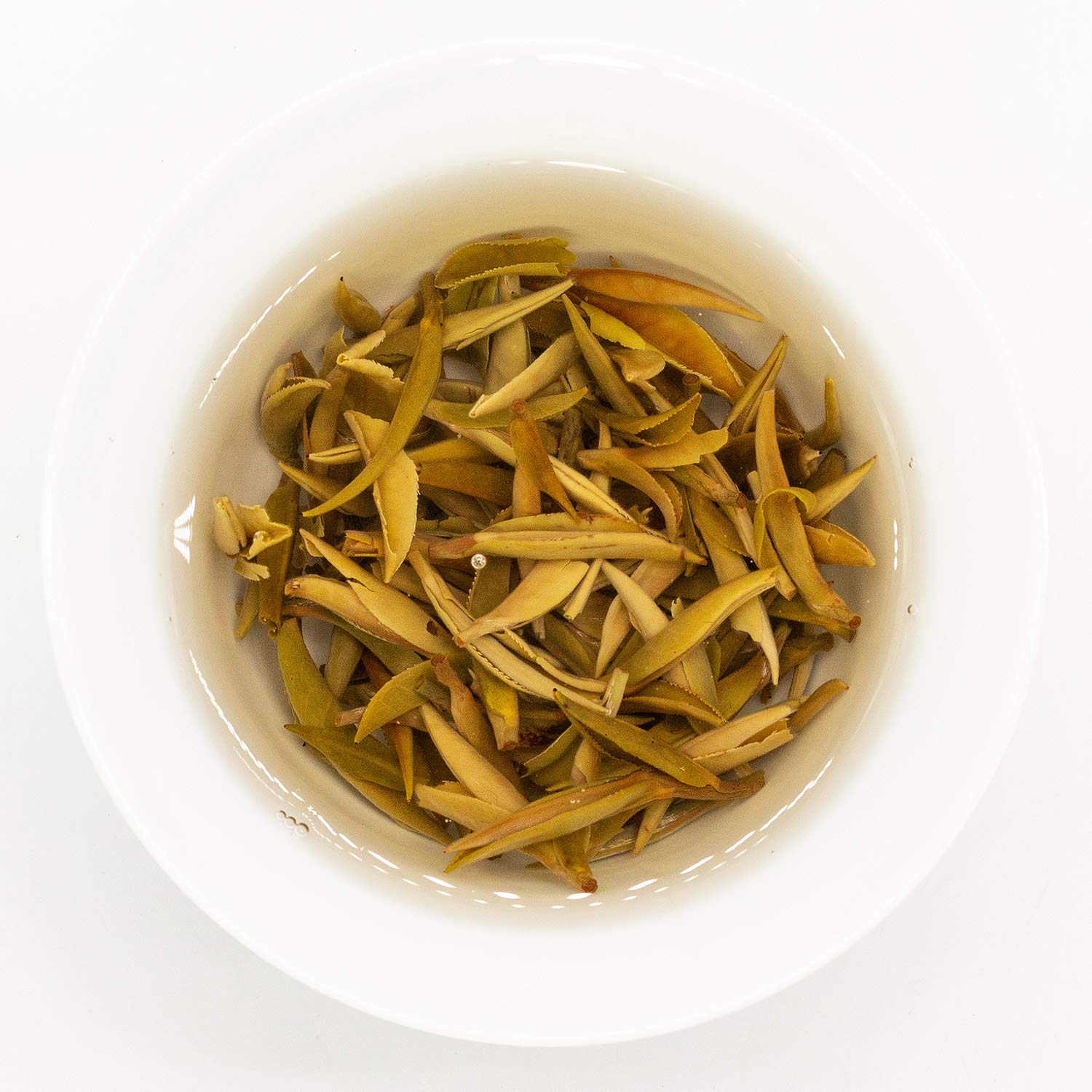 Oriarm 100g / 3.53oz Fuding Silver Needle Thé Blanc Chinois Loose Leaf - Chinese Silver Tips White Tea - Fuding Baihao Yinzhen 2nd Grade - Naturally Processed