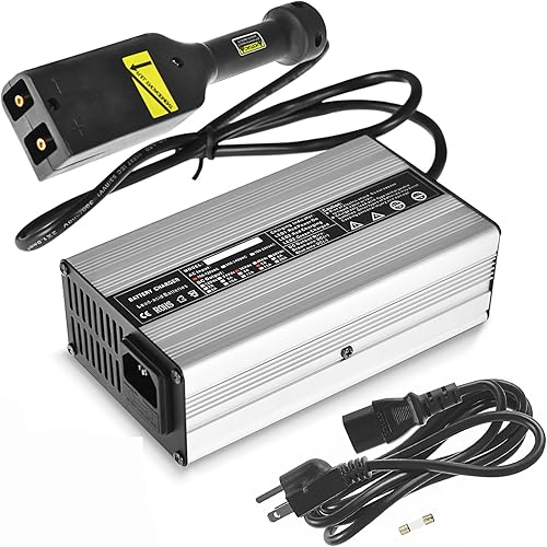 labwork Cargador de batería de 36 V 5 A con enchufe D de repuesto para carrito de golf EZGO TXT Medalist