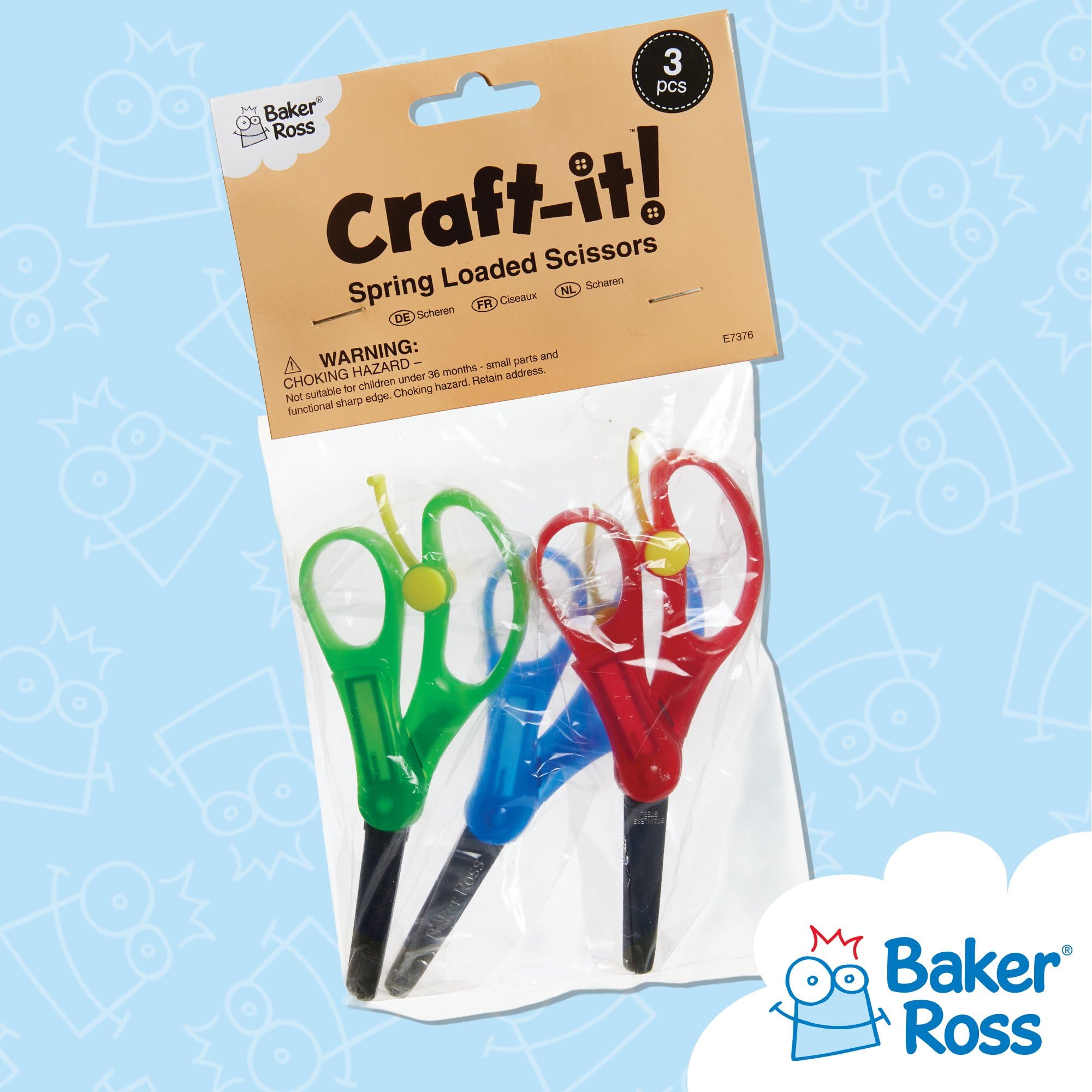 Baker Ross Kits De Montgolfières à Tresser – Lot De 6 – Ruban Et Modèles Pour Enfants Dès 5 Ans – Activité Manuelle Sans Colle