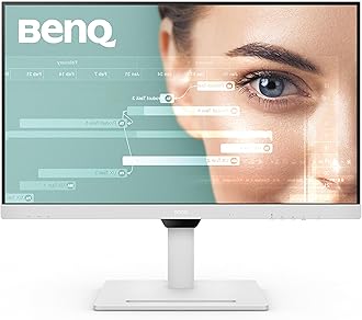 GW2790QT Coding Monitor, 27 Inch (68.58 cm), IPS, 2K QHD 2560x1440, 75Hz, White, USB-C 65W PD, Coding Mode, 99% sRGB, Daisy Chain, Height Adjust, Noise Filter Speakers, HDMI, DP, USB Hub Monitor