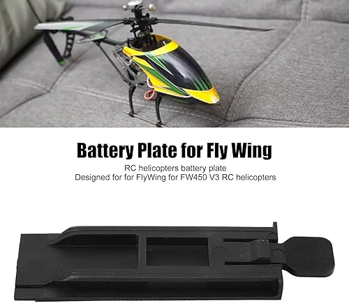 Miniatura 2 de Helicópteros RC Placa de instalación de batería para Flywing para FW450 V3 portátil fácil instalación RC helicóptero pieza de batería