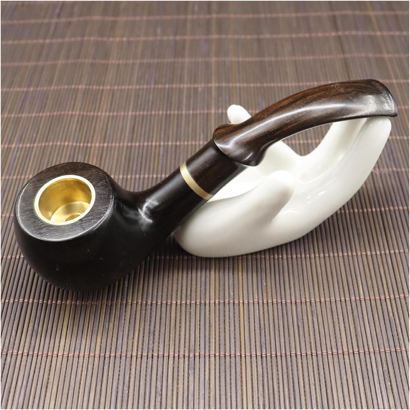 Smoke Pipe Pipas para Fumar Purple Sandalwood for Collection Gift-Style 1 Small