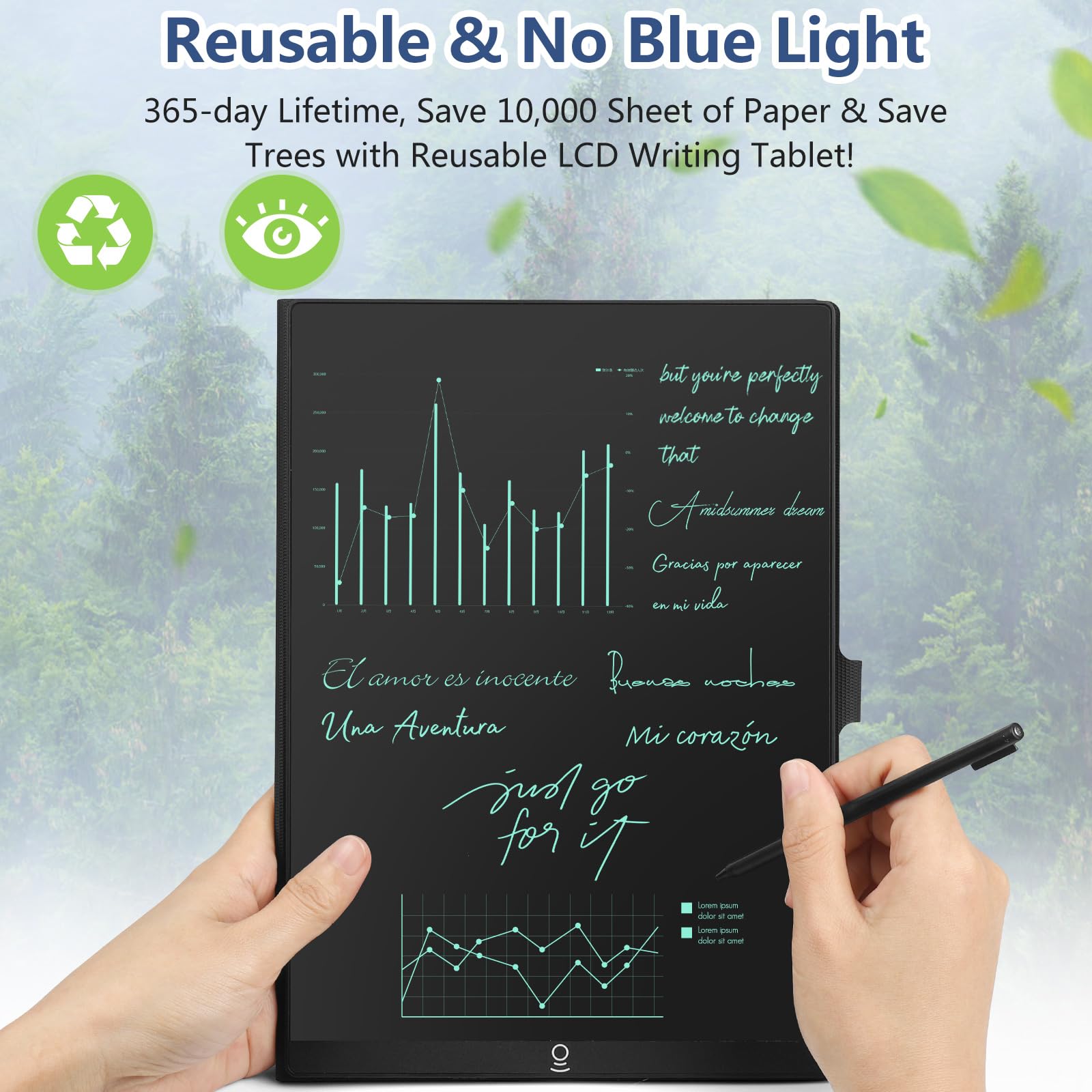 Tablette D'Écriture Lcd Tableau D'Écriture Électronique Lcd Numérique