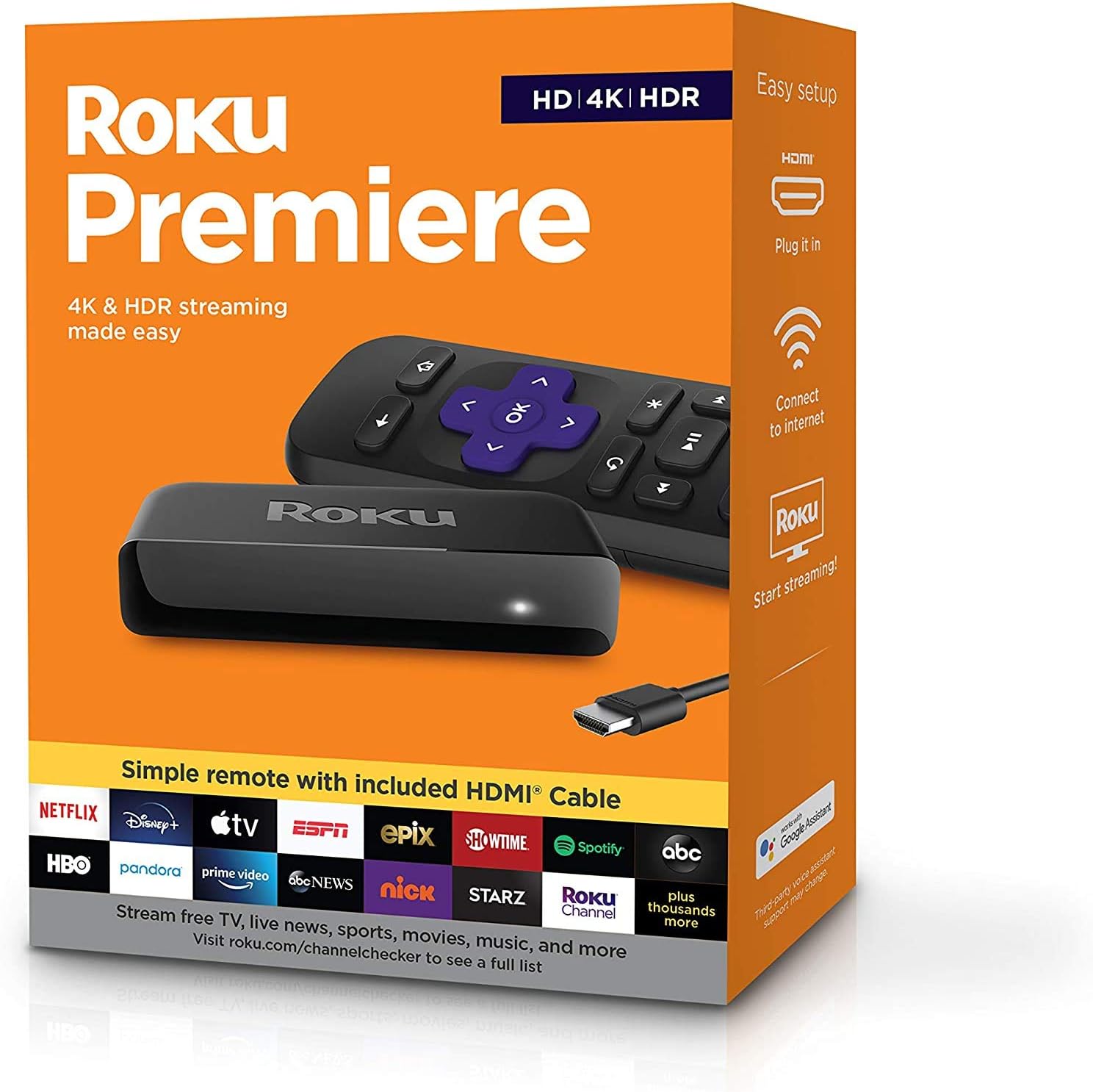 Roku 3920 Premiere Streaming TV Electrónicos