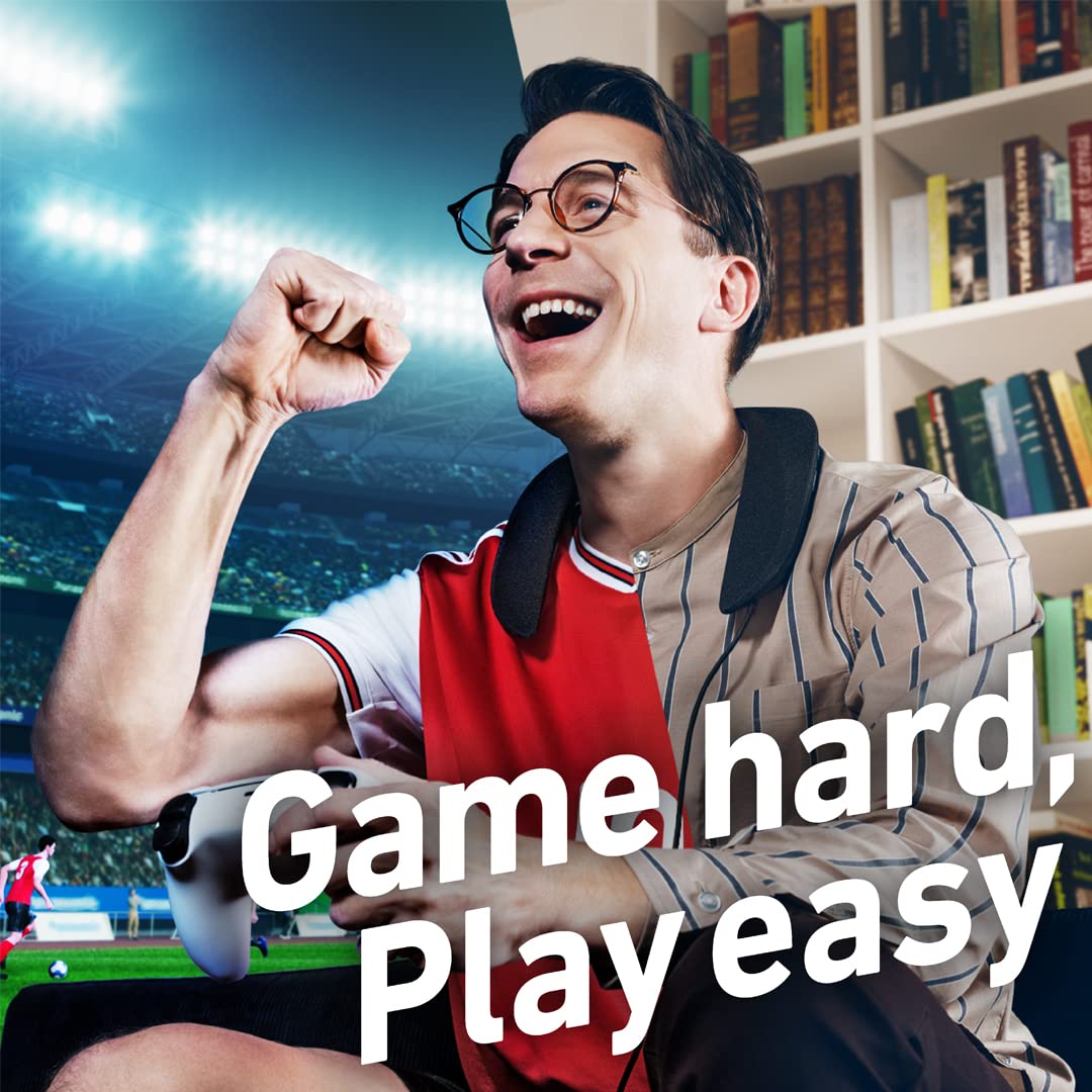 Panasonic SC-GN01E-FF Final Fantasy głośnik gamingowy zakładany na szyję (4-kanałowy głośnik surround, 3 tryby dźwięku, podwójny mikrofon z funkcją redukcji szumów)