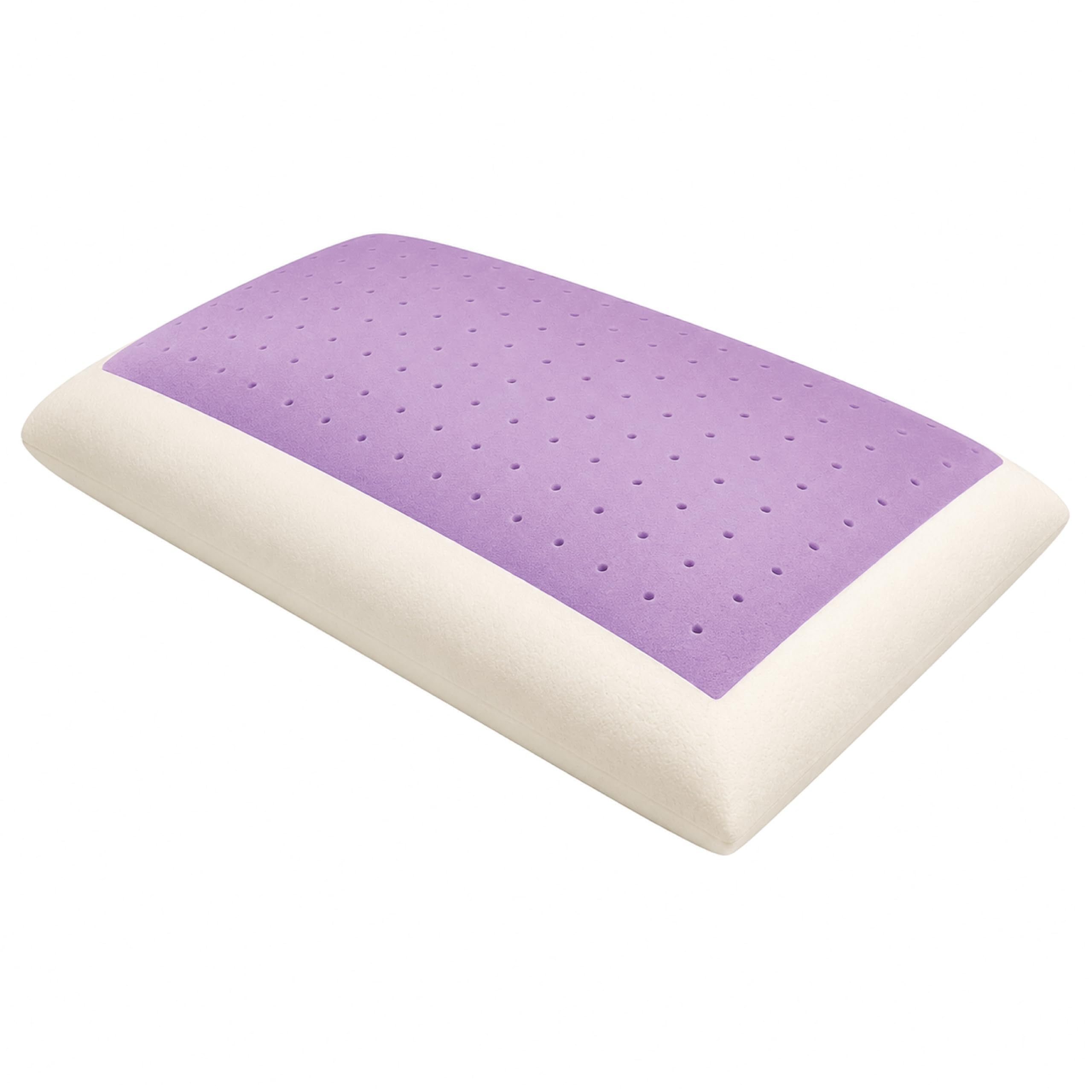 Cuscino Memory Foam Lavanda Forato 70x40x14 cm