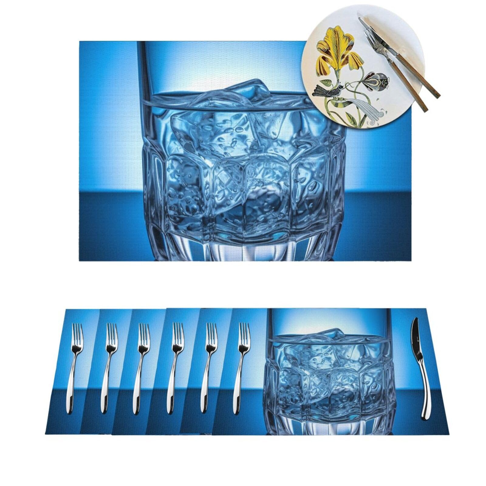 Sets de table pour cuisine et décoration de salle à manger lot de 6