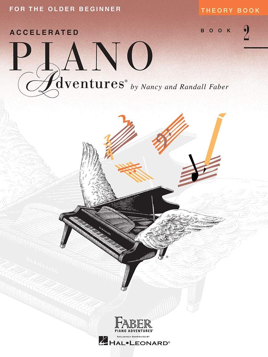 Accelerated Piano Adventures Level 2 Learning Set By Nancy Faber - Lesson, Theory, Performance, Technique & Artistry Books & Juliet Music Piano Keys 88/61/54/49 Full Set Removable Sticker