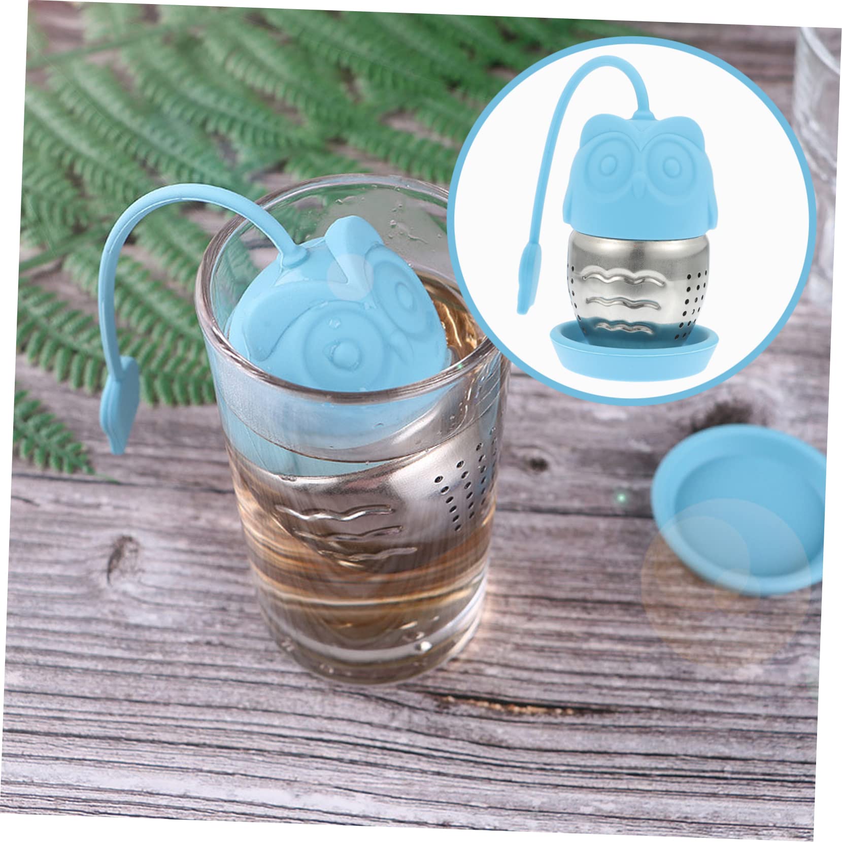 Alipis 6piezas Infusores De De Inoxidable Reutilizables Filtros De Portátiles Para Casa