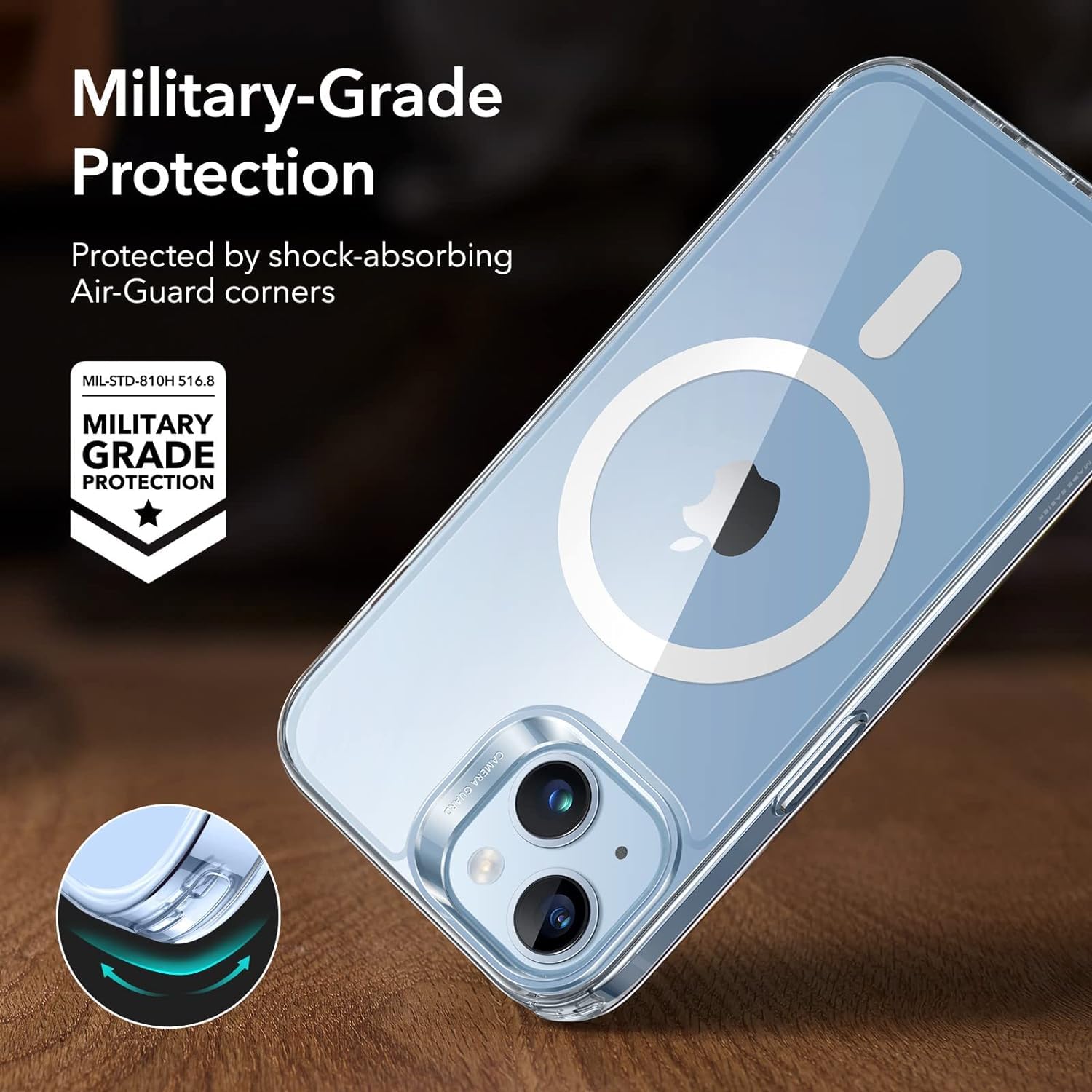 Clear Case For IPhone 13 And IPhone 14 Compatible With MagSafe - View #3