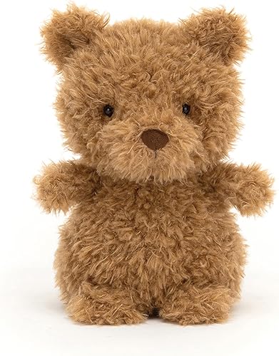 Miniatura 5 de Jellycat Pequeño Oso Animal de peluche de 7 pulgadas, juguete de peluche (oso), regalo clásico para niños