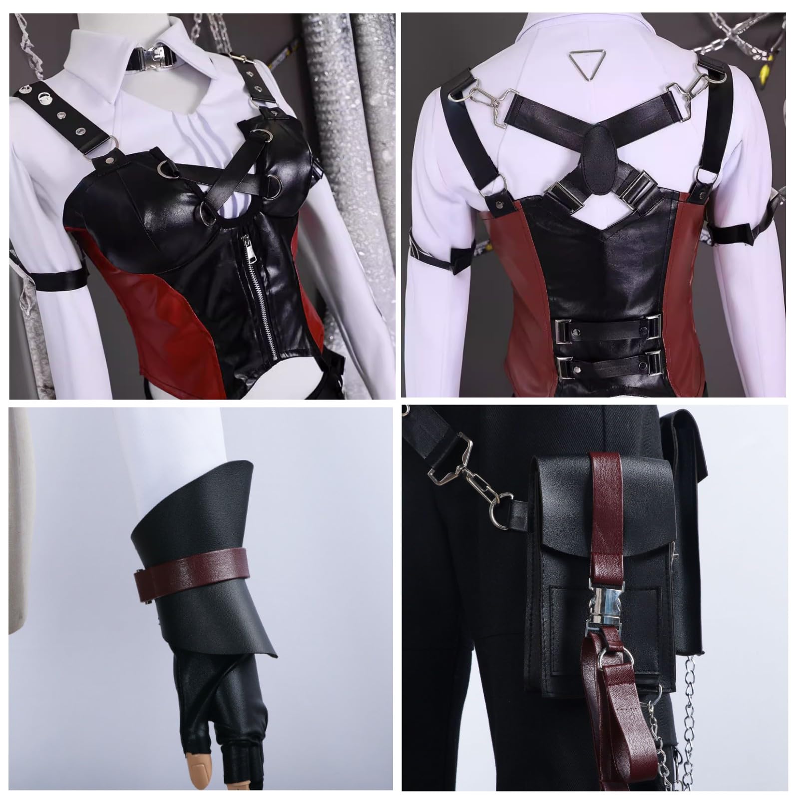 恋と深空　主人公　ヒロイン　ハンター衣装 Amazon.co.jp: 恋と深空 コスプレ ヒロイン コスプレ衣装セット 戦闘服