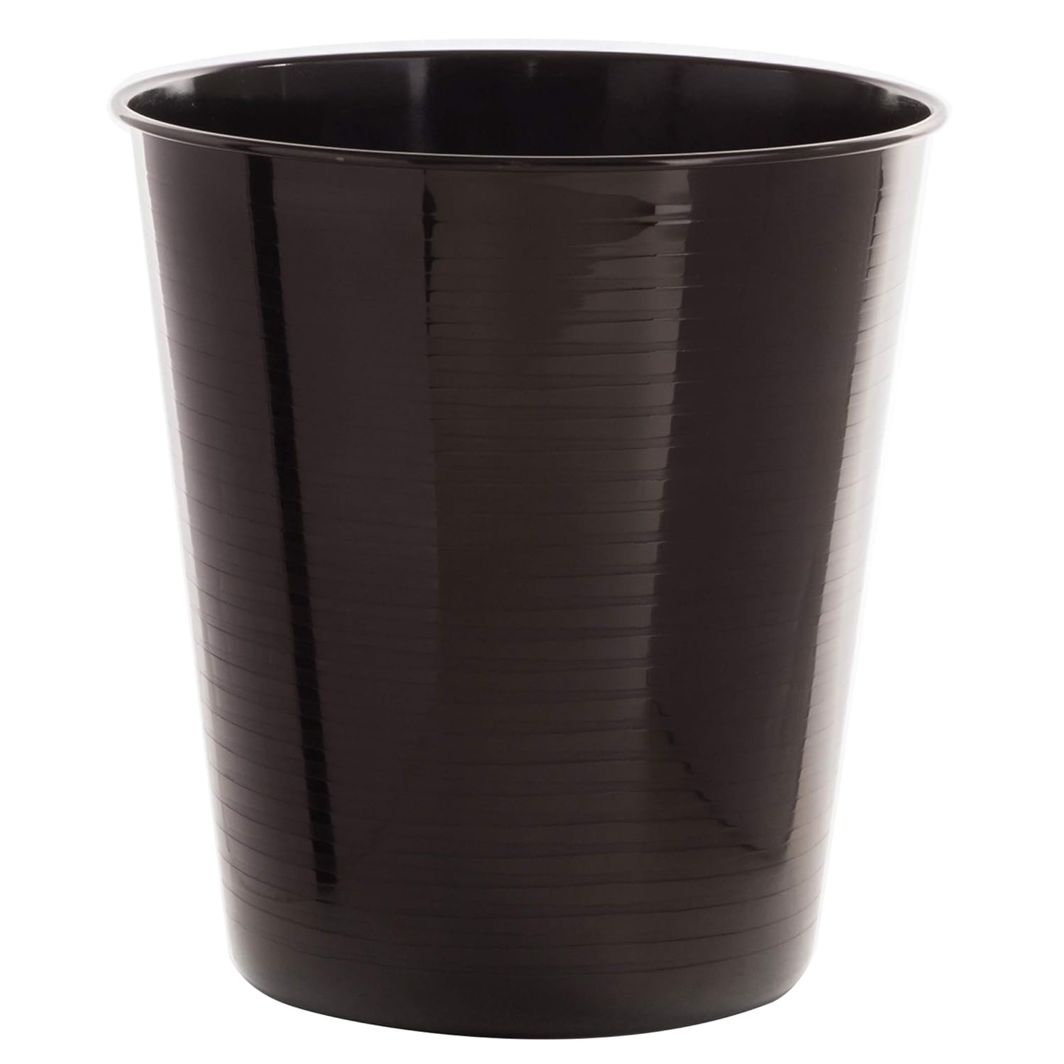 BINO Metal Waste Basket for Home, Office, Bathroom, Dorm, Kitchen and More | Trash Can Bin for Bedroom | Desk Trash Can | Home Essentials